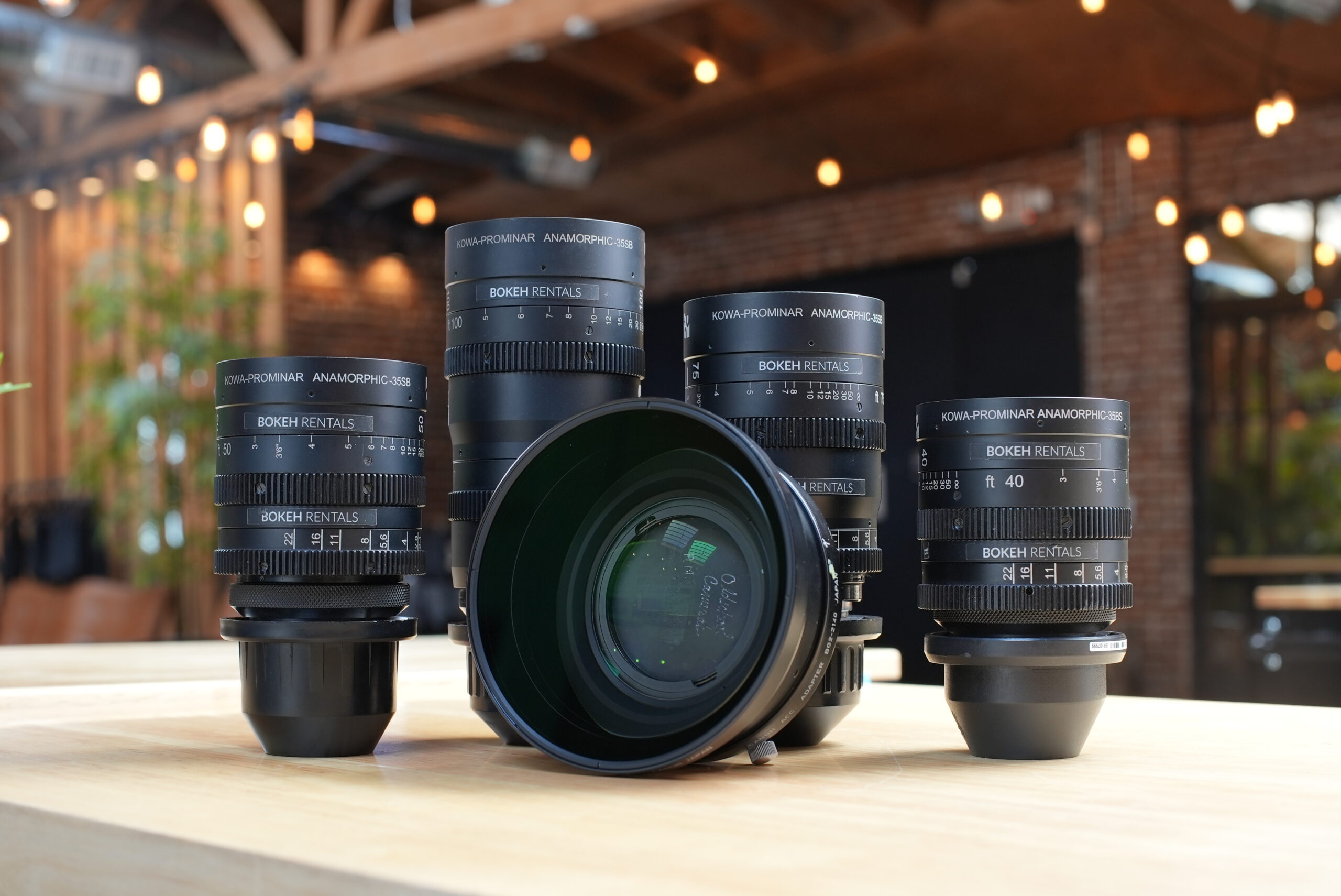 The Kowa Cine Prominar Anamorphic Lenses