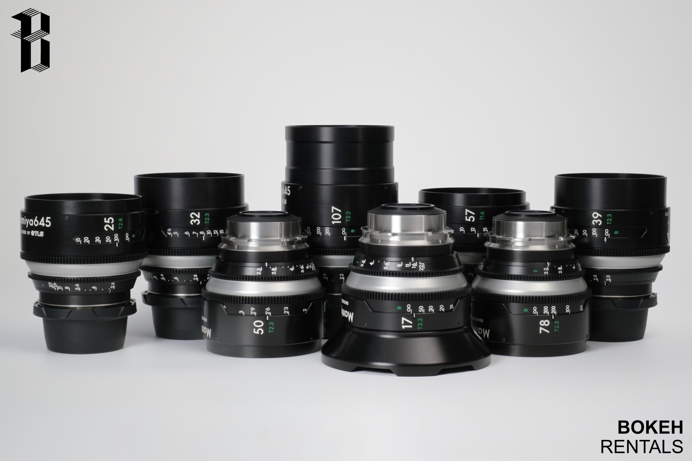 Mamiya 645 Primes | Newly Rehoused by TLS